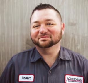 Ackerman-Nolan employee; Robert Halberg - Service Technician/Duct Cleaning Specialist.