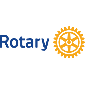 Rotary International logo.